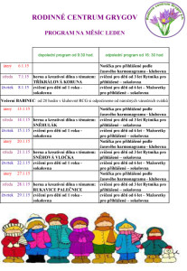 program leden 15